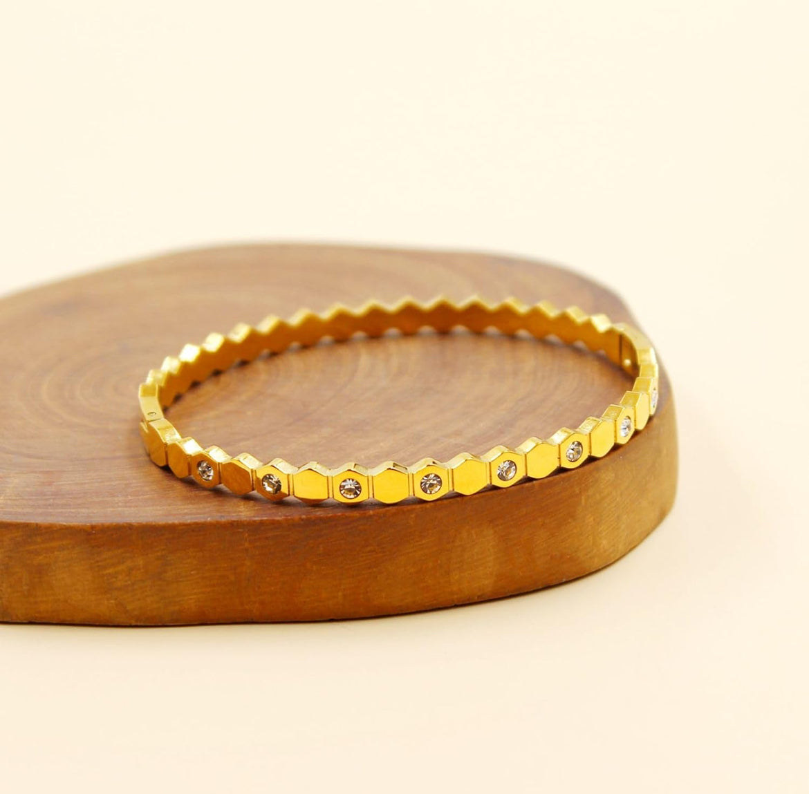 Honey comb kada bracelet ( baby size )