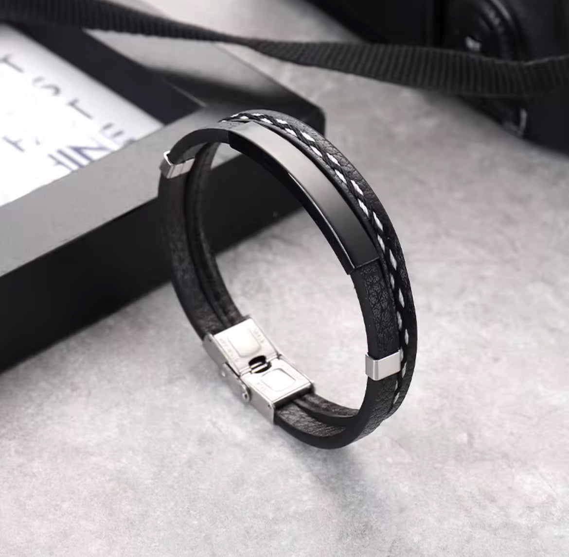 Classic black bracelet