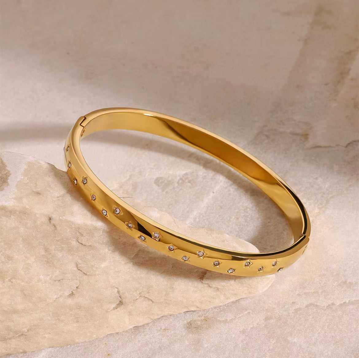 Star studded kada bracelet (baby size)