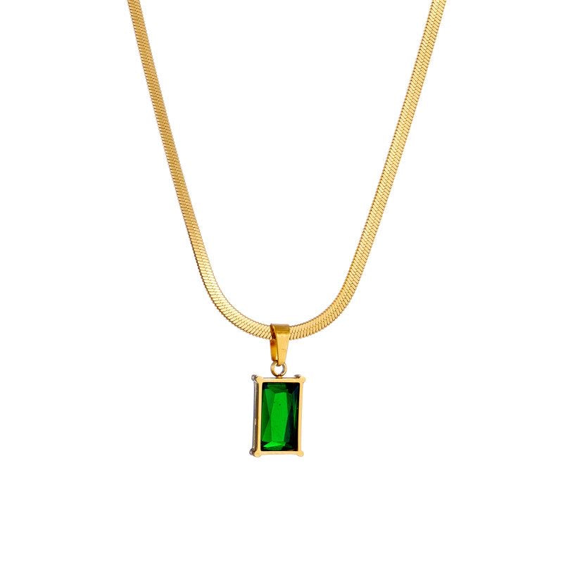 Emerald necklace