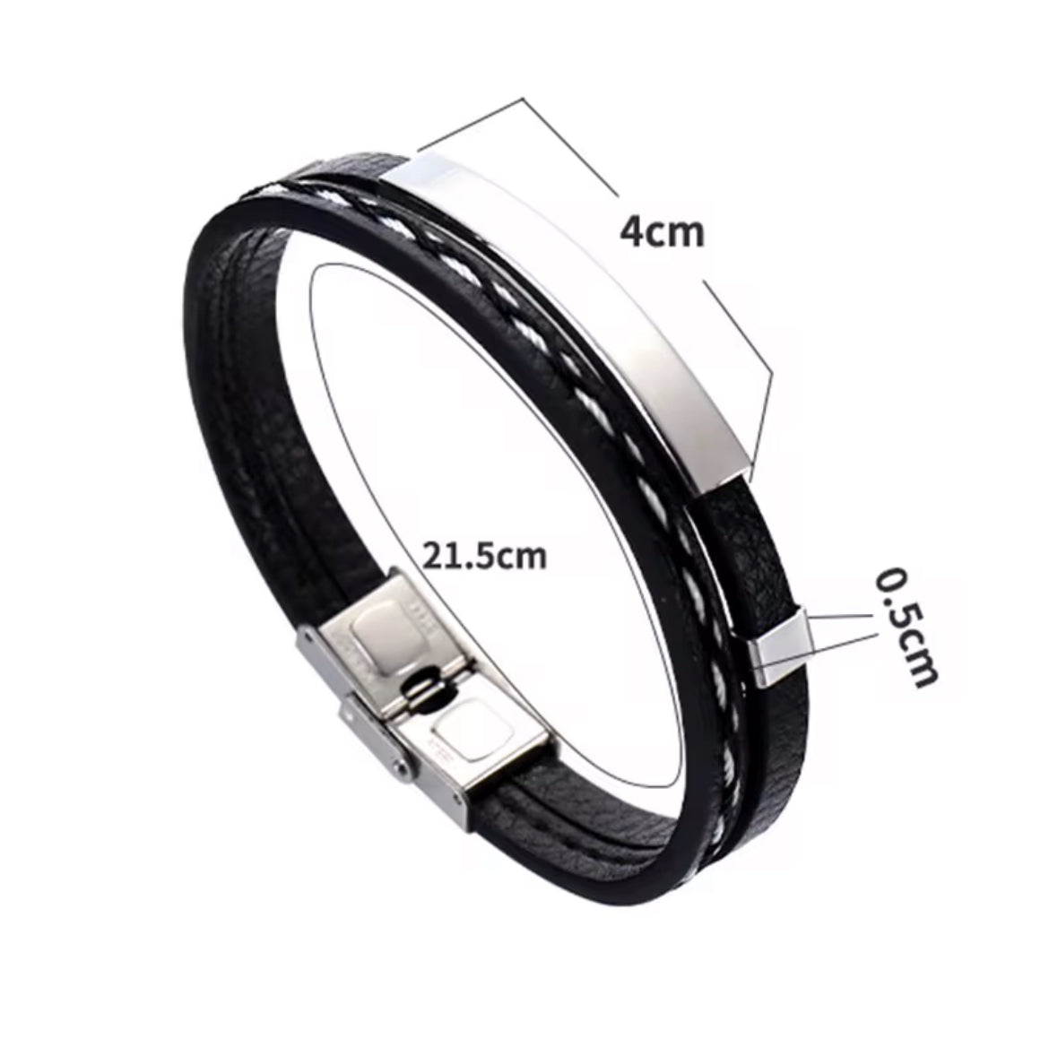 Classic black bracelet