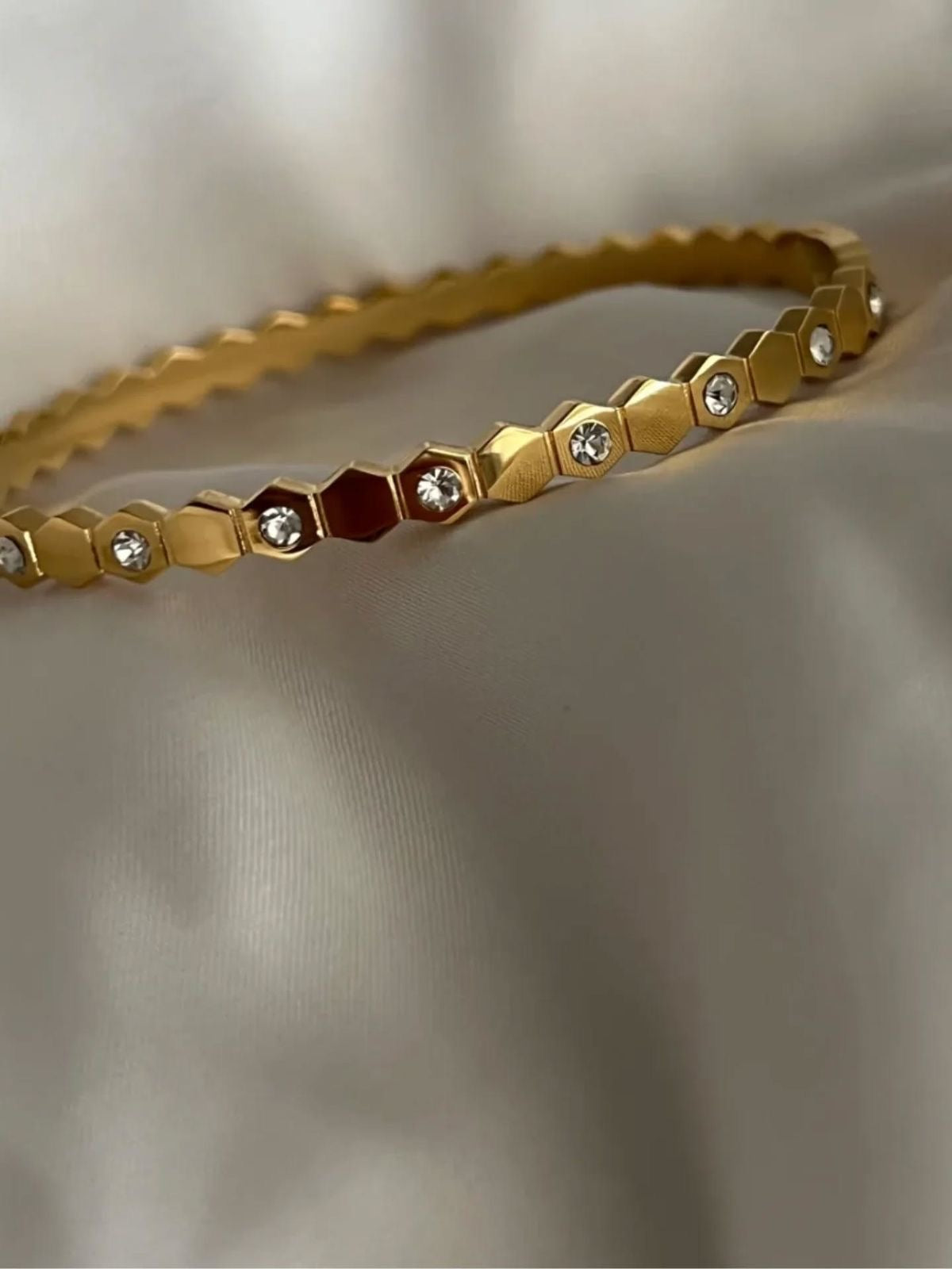 Honey comb kada bracelet ( baby size )