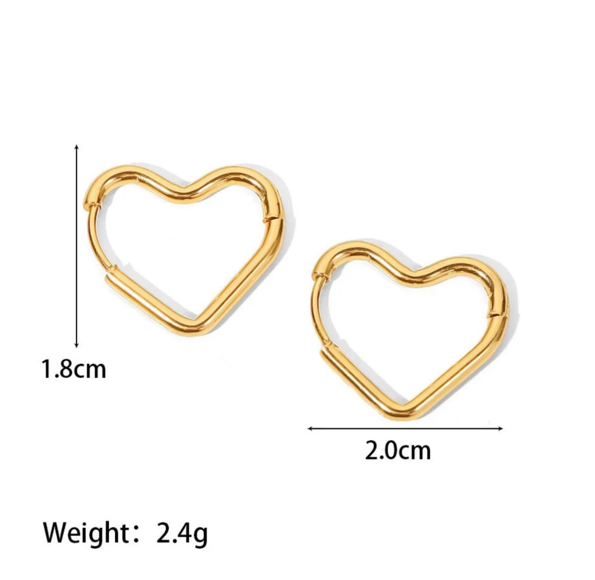 Heart hoops