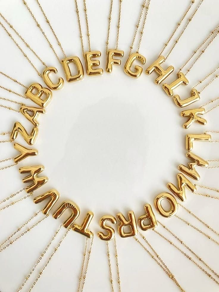 Alphabet necklace