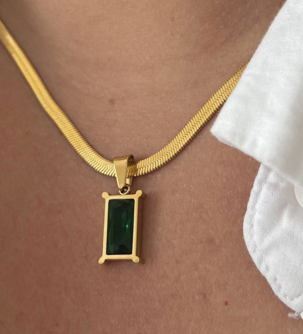 Emerald necklace
