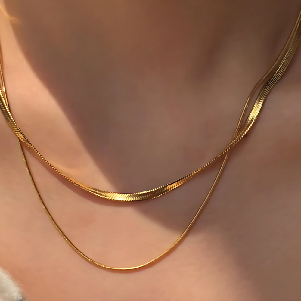 2 layer snake chain