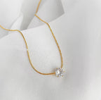 Solitaire necklace