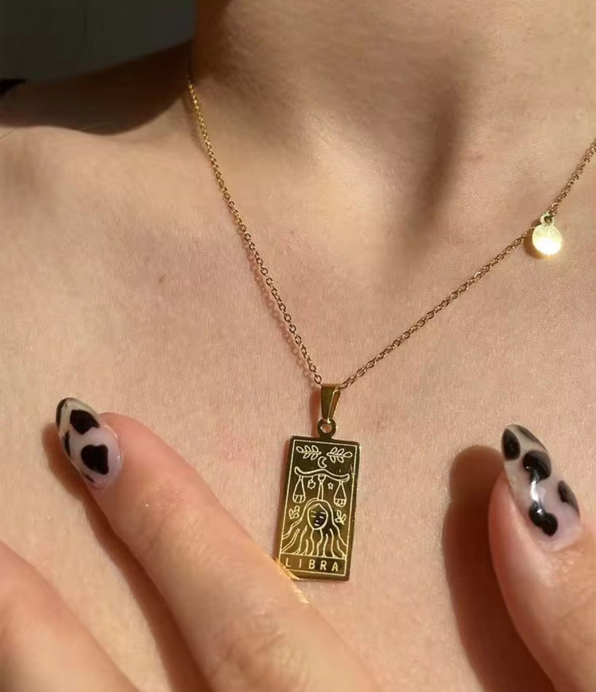 Zodiac sign necklace