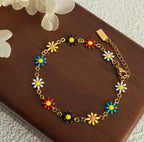 Daisy bracelet