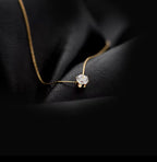 Solitaire necklace