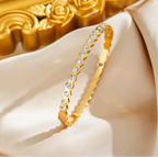 Honeycomb studded kada bracelet ( baby size )