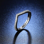 Diamond studded ring