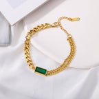 Emerald bracelet