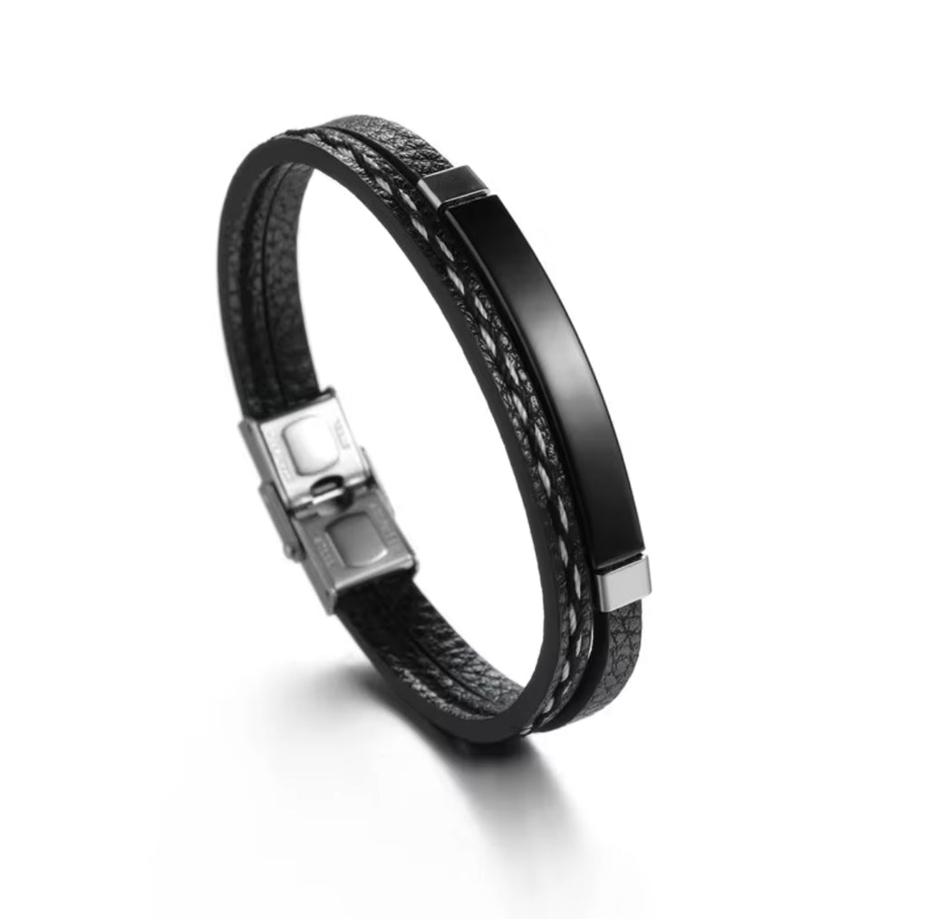 Classic black bracelet