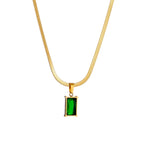 Emerald necklace