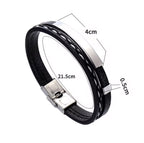 Classic black bracelet