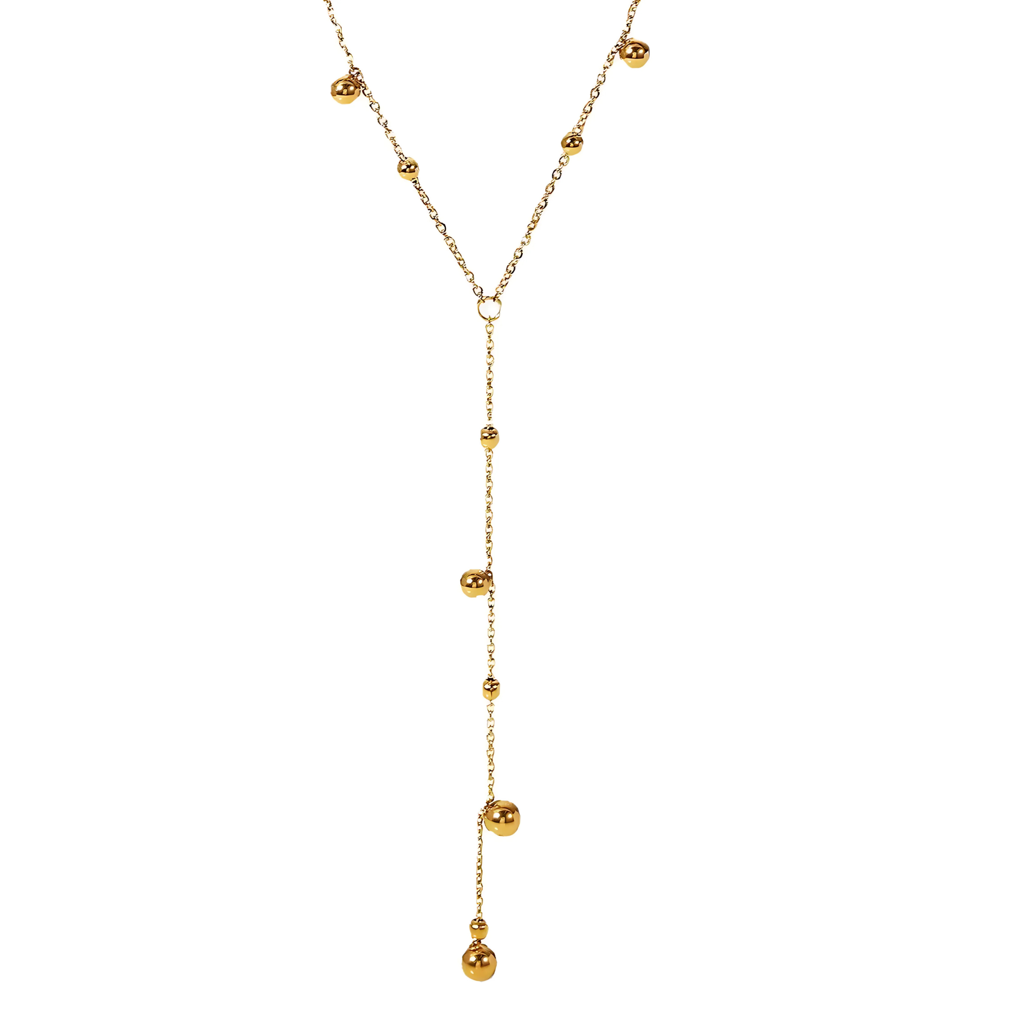 Long dainty necklace