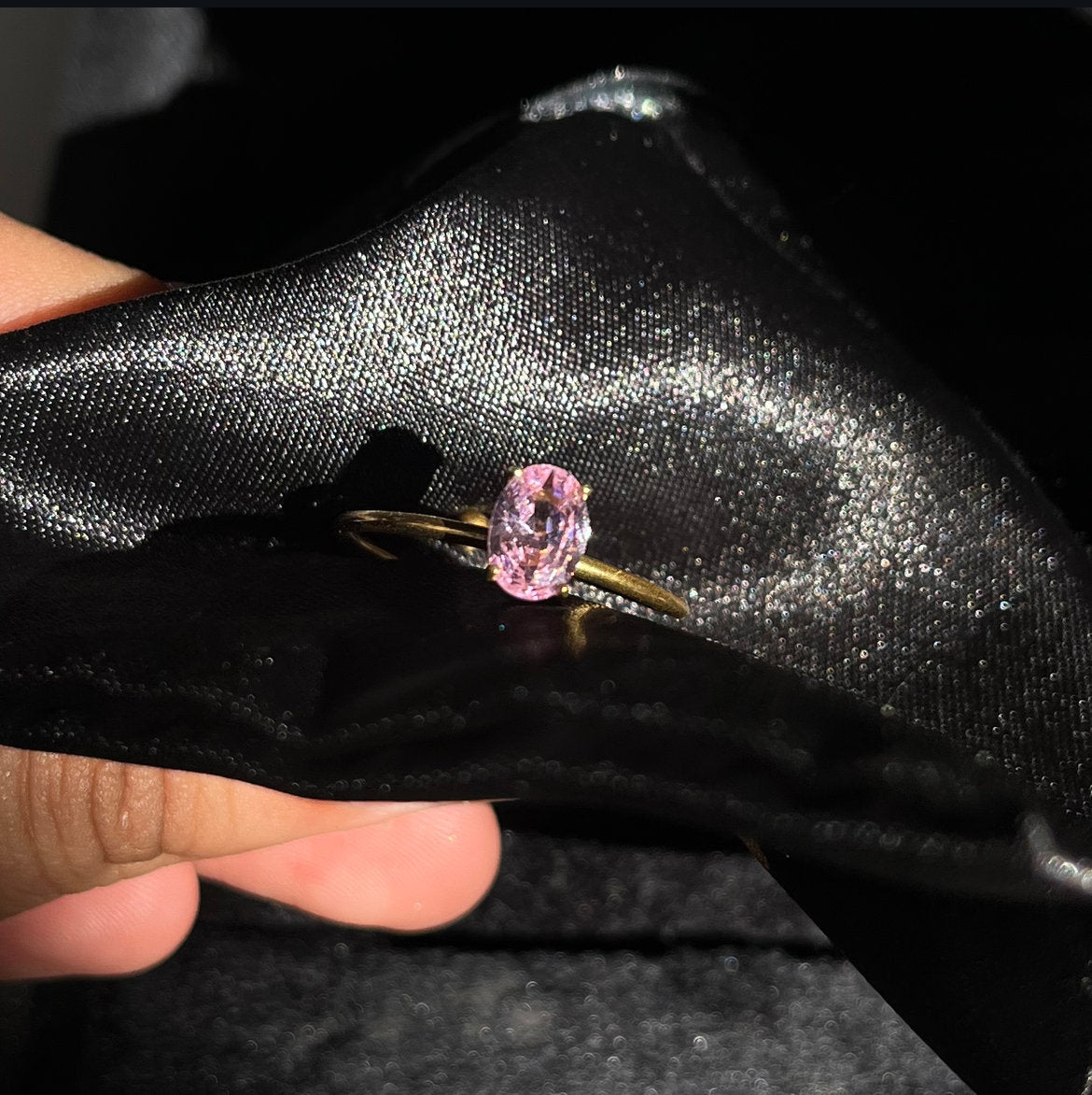 Diamond stud ring