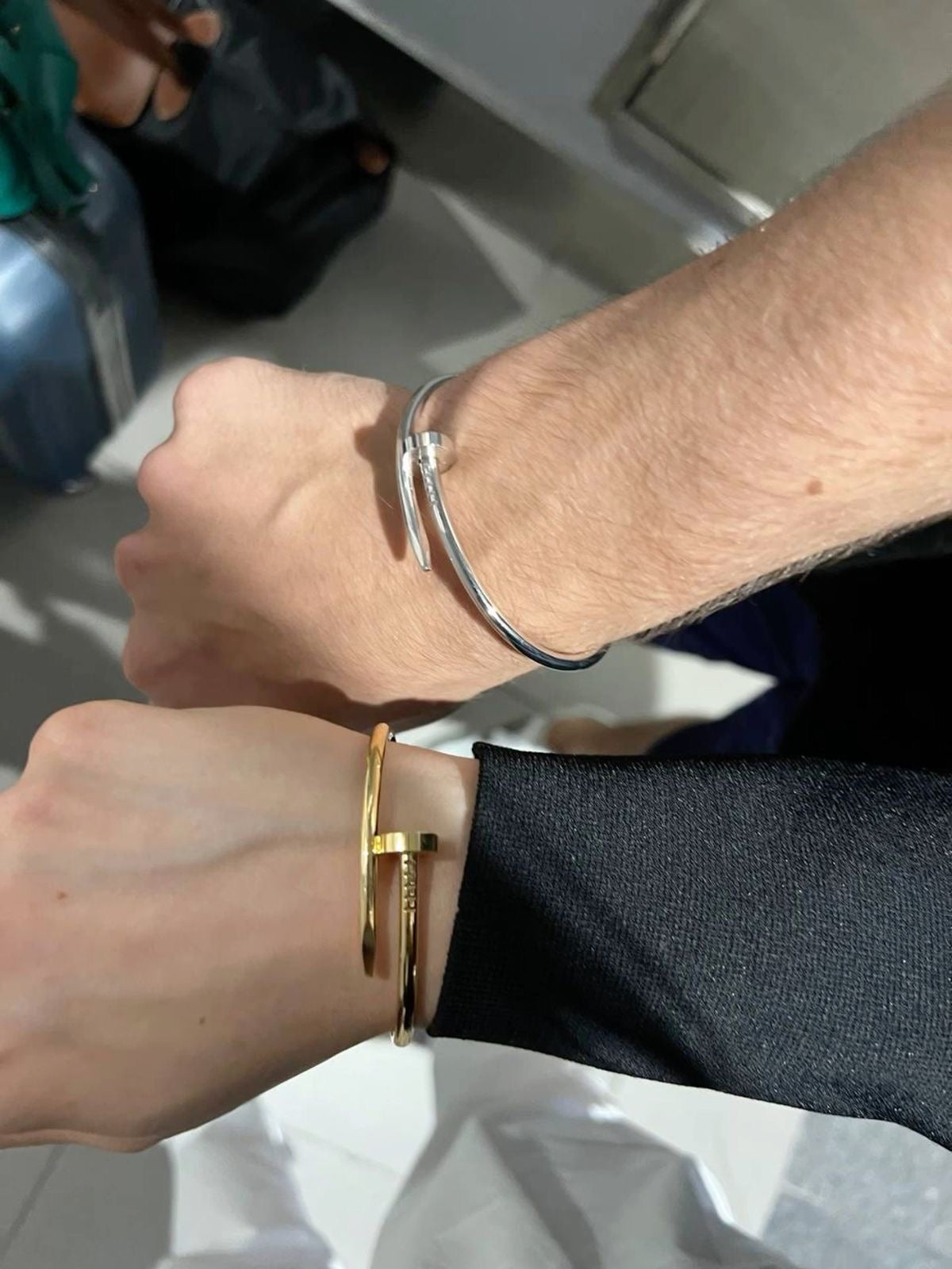 Nail bracelet