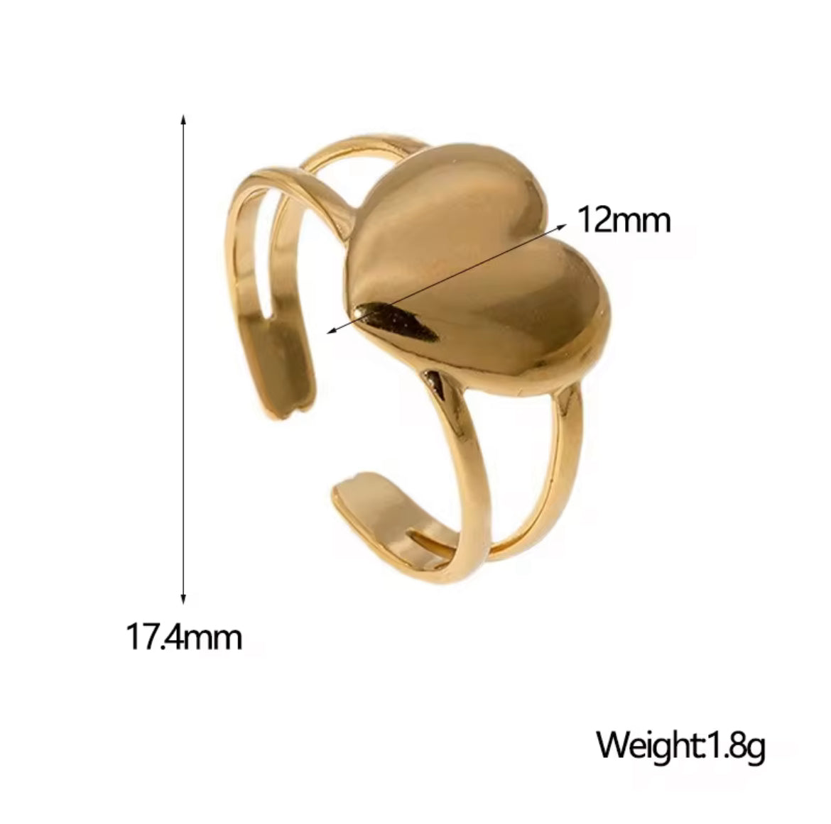 Heart ring