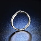 Diamond studded ring