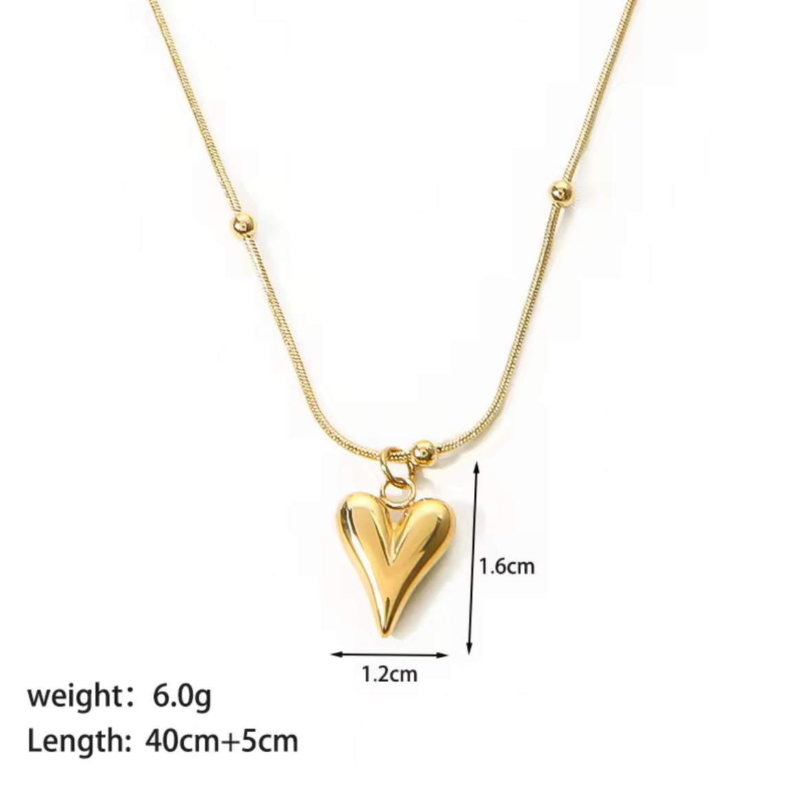 All hearts necklace