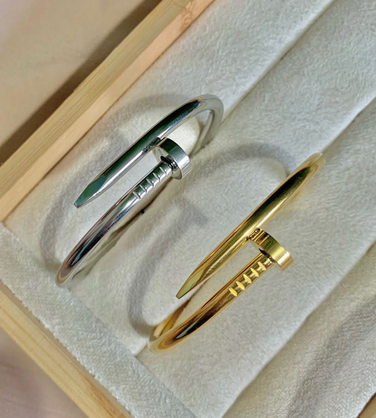 Nail bracelet