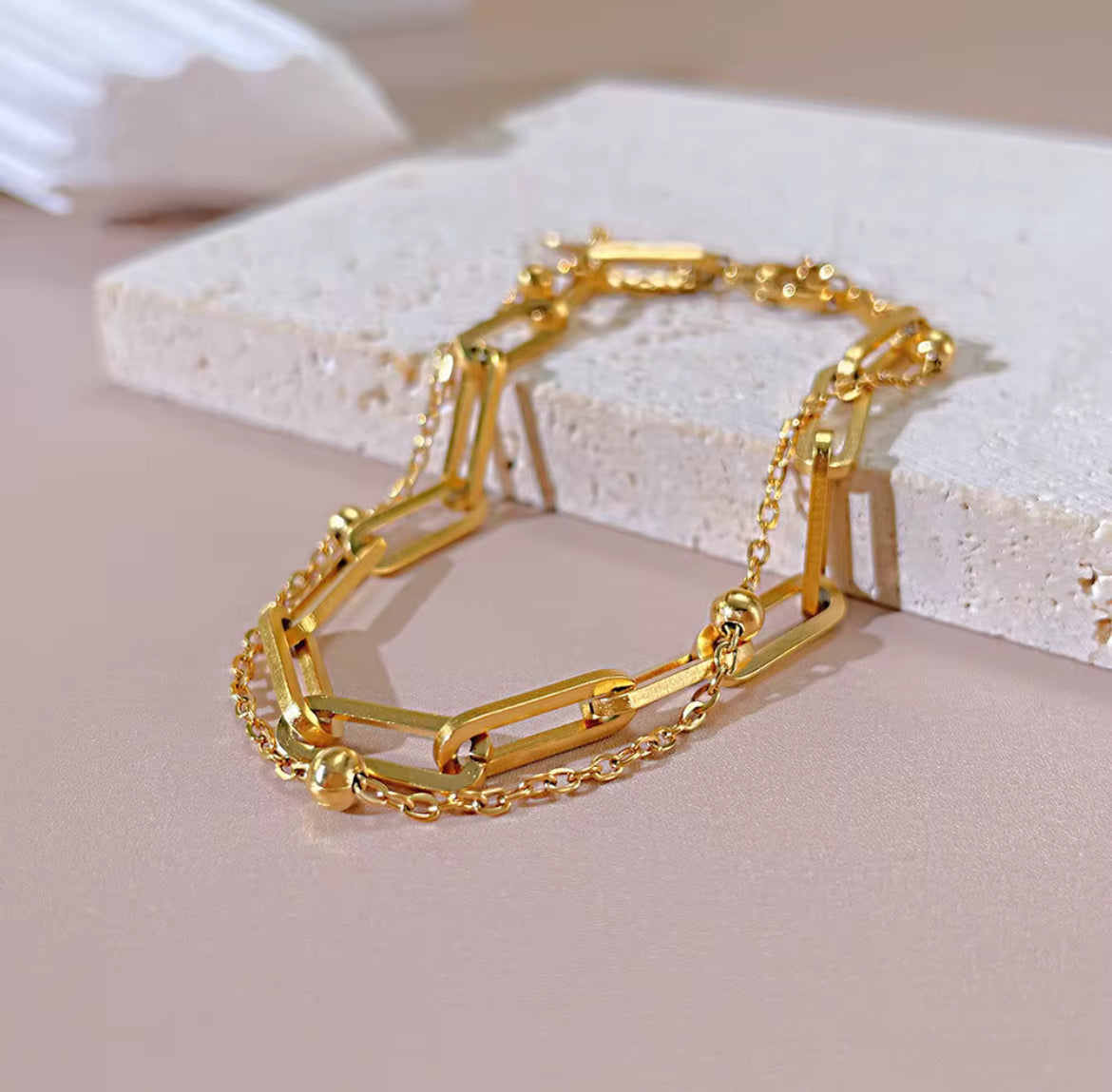 Lara layer bracelet