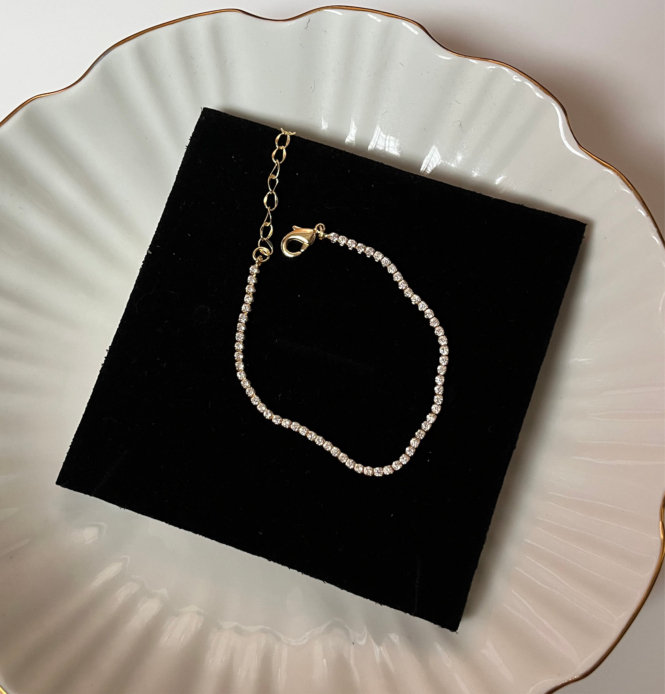 Tennis diamond bracelet