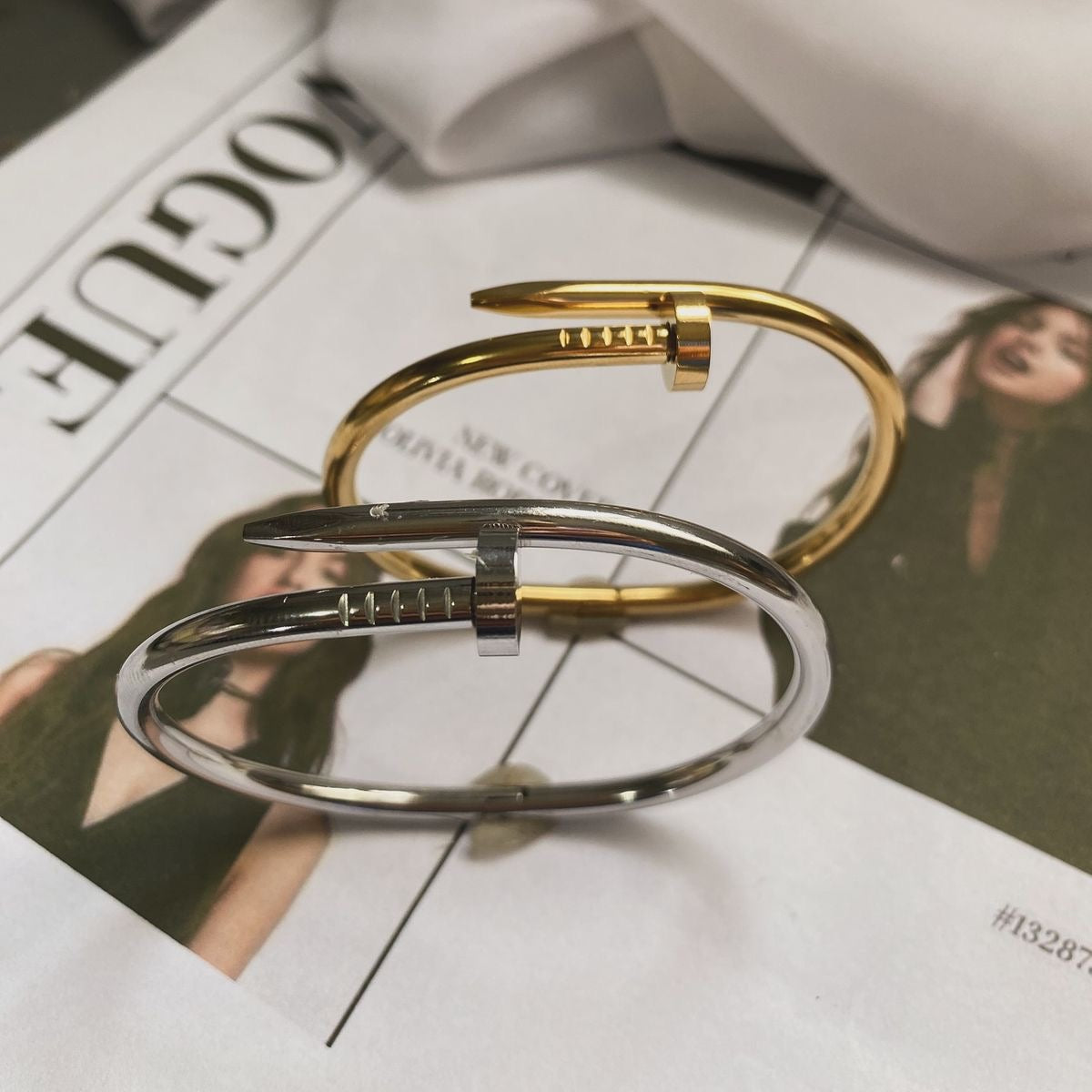 Nail bracelet