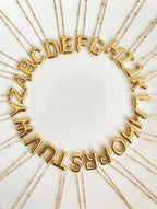 Alphabet necklace