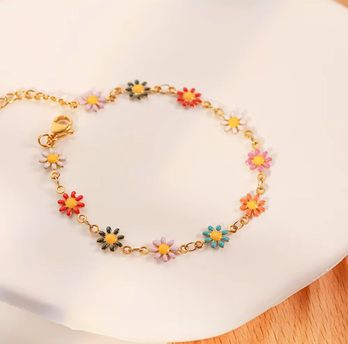Daisy bracelet