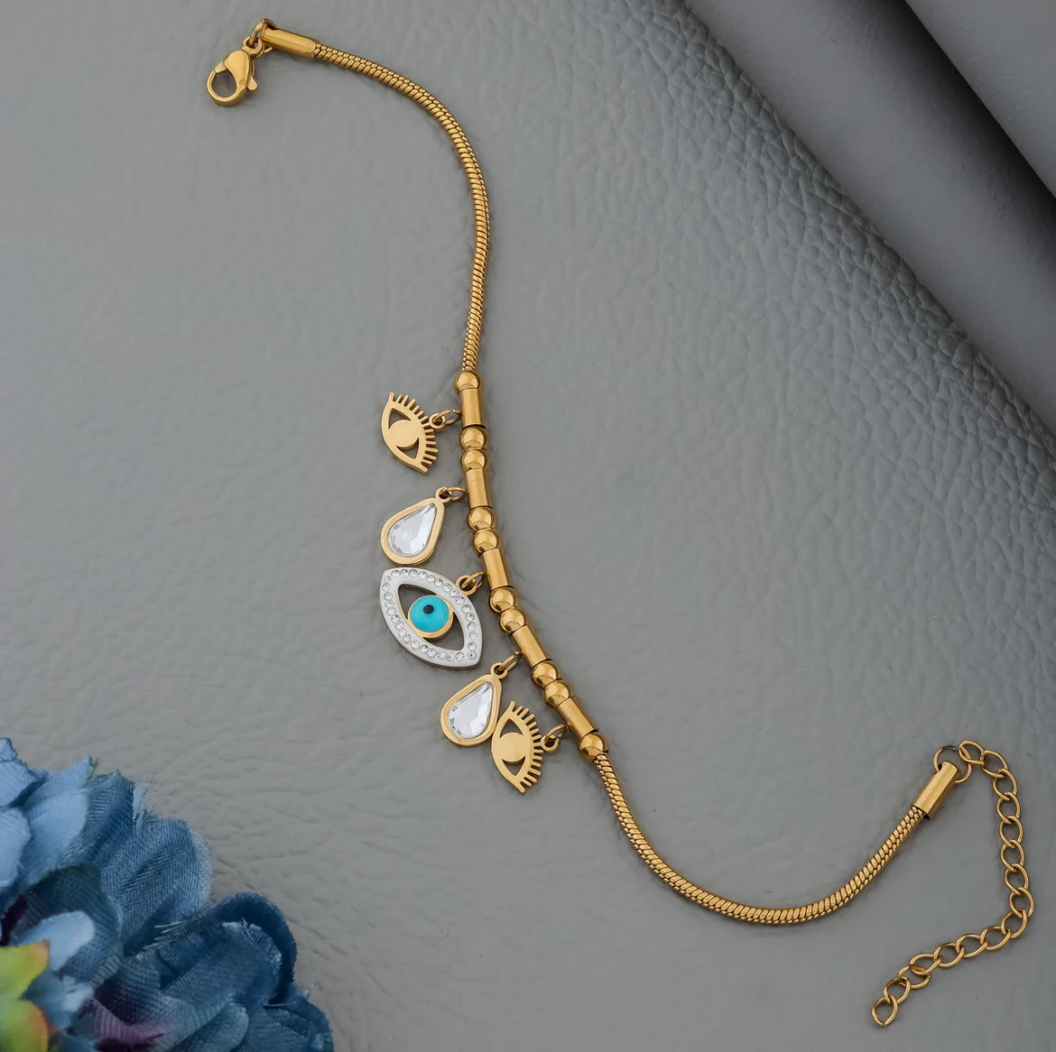 Evil eye bracelet