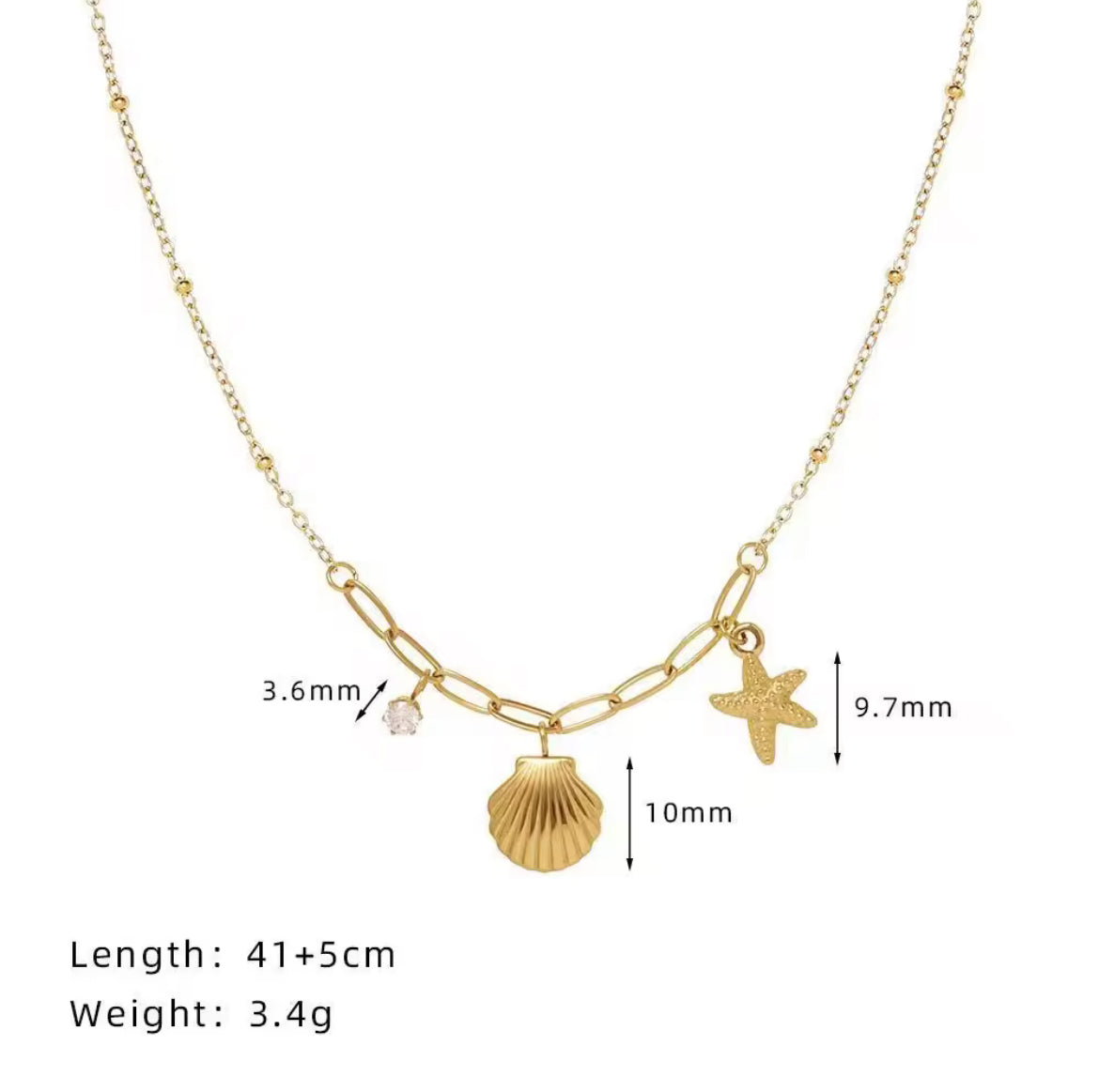 Beach necklace