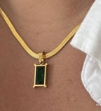 Emerald necklace
