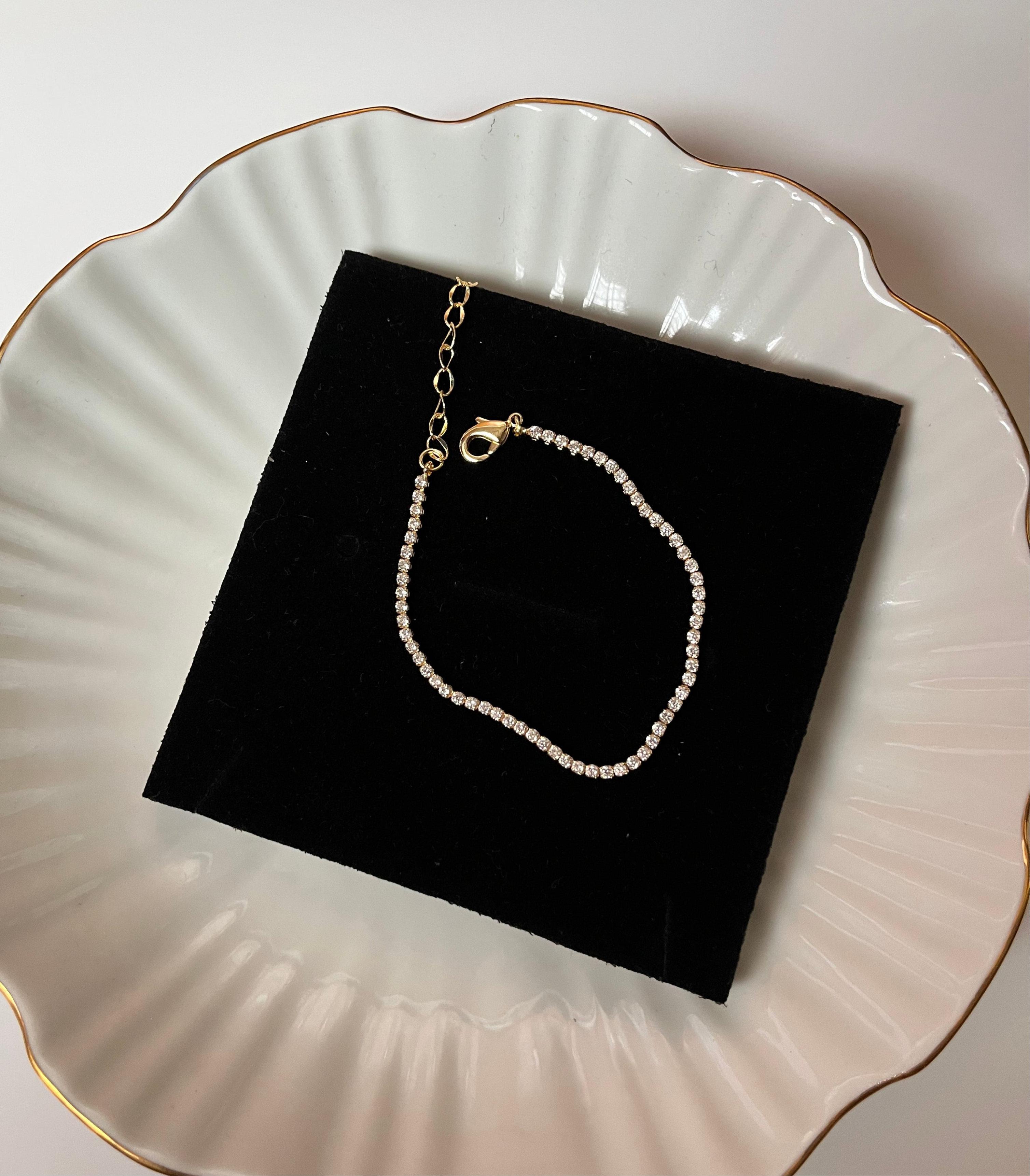 Tennis diamond bracelet