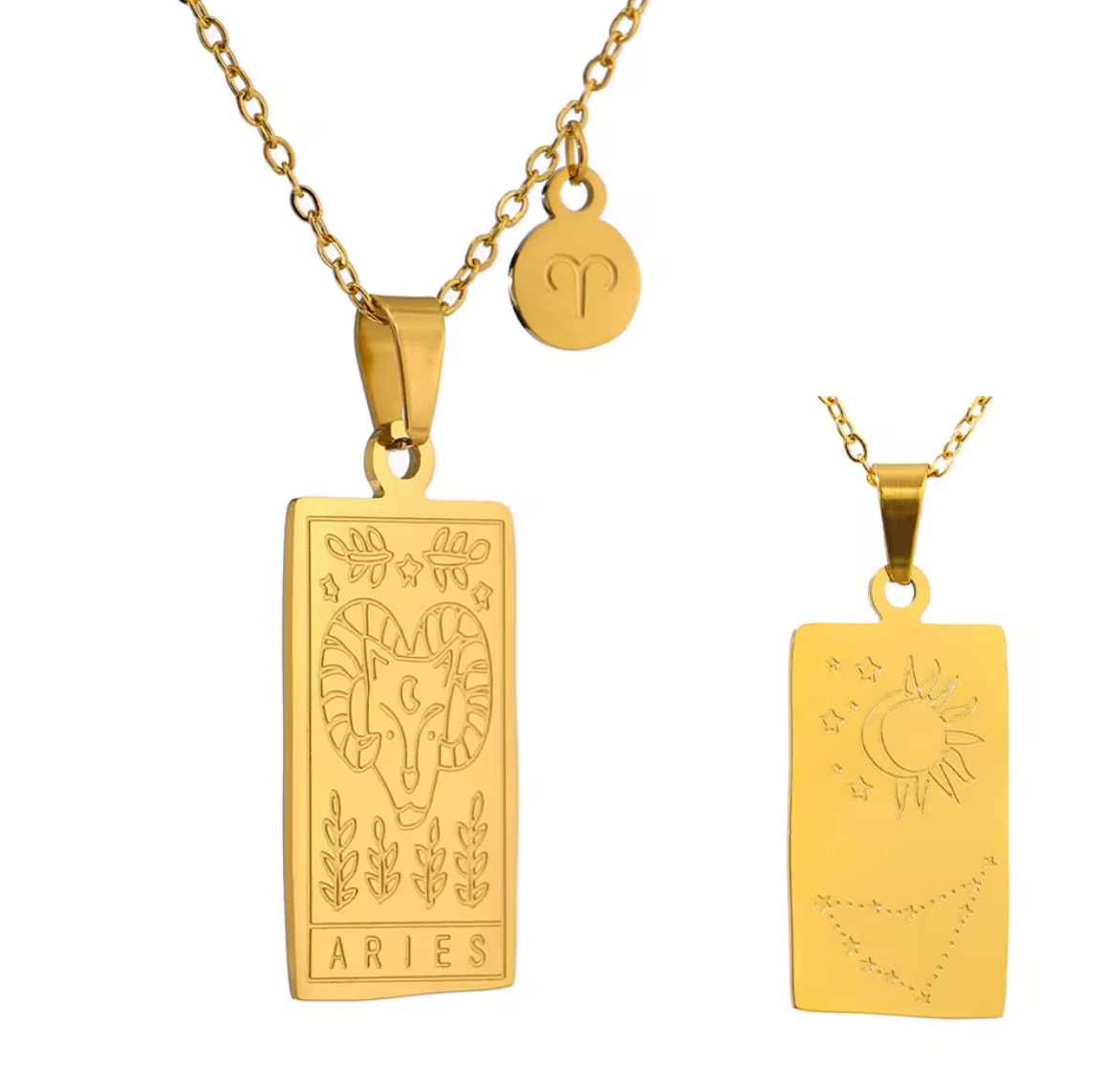 Zodiac sign necklace