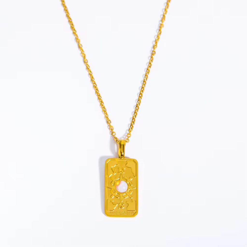 Direction necklace