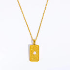 Direction necklace