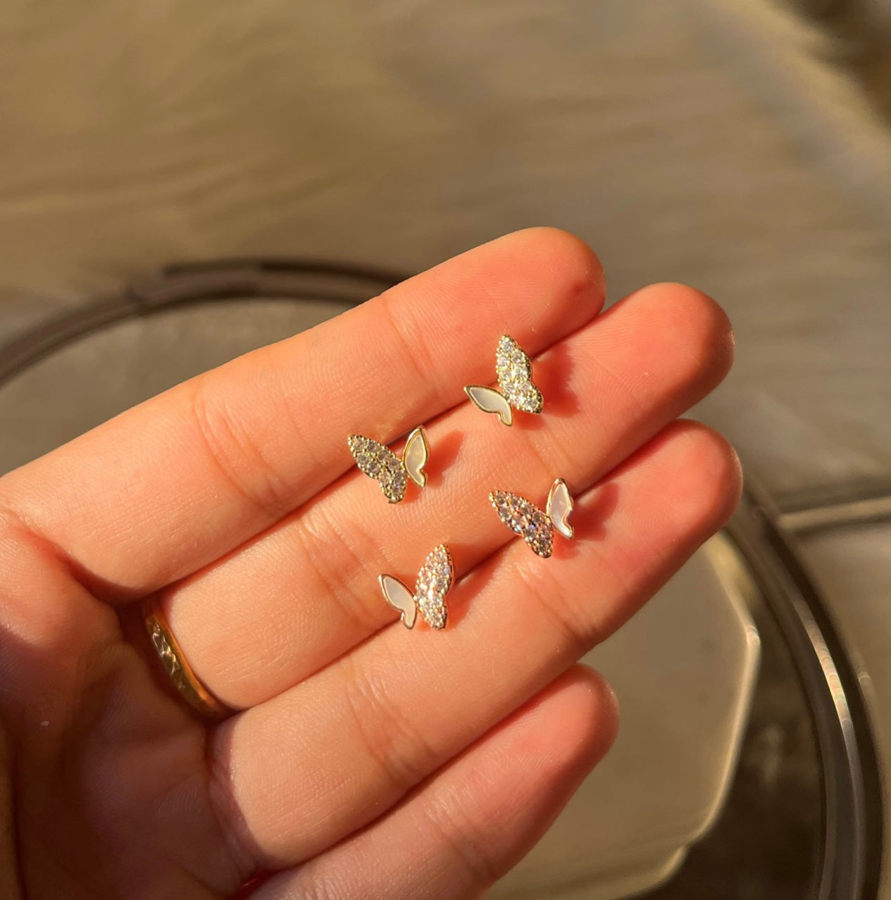 Butterfly studs