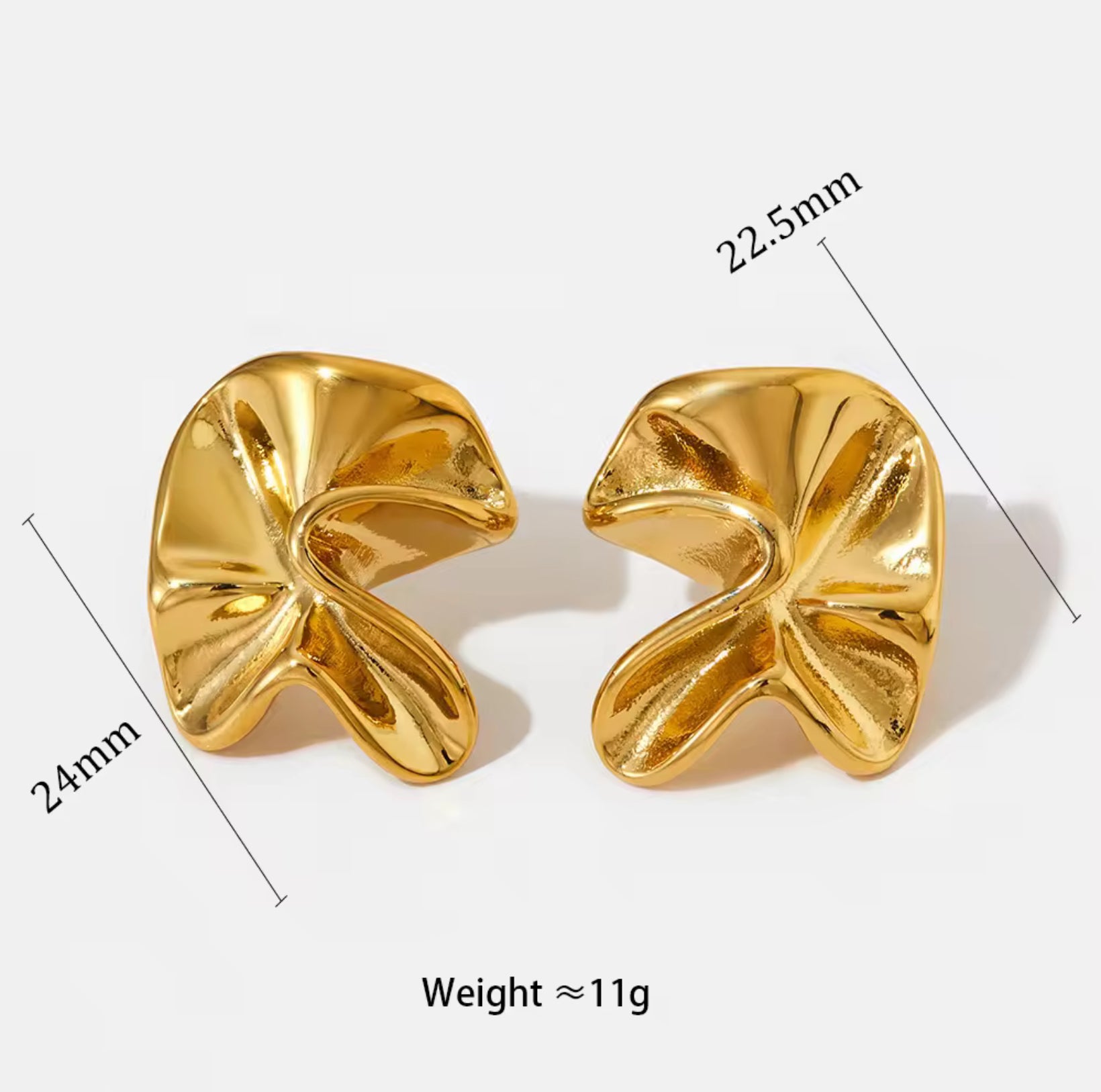 Crooked earring