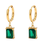 Emerald earring